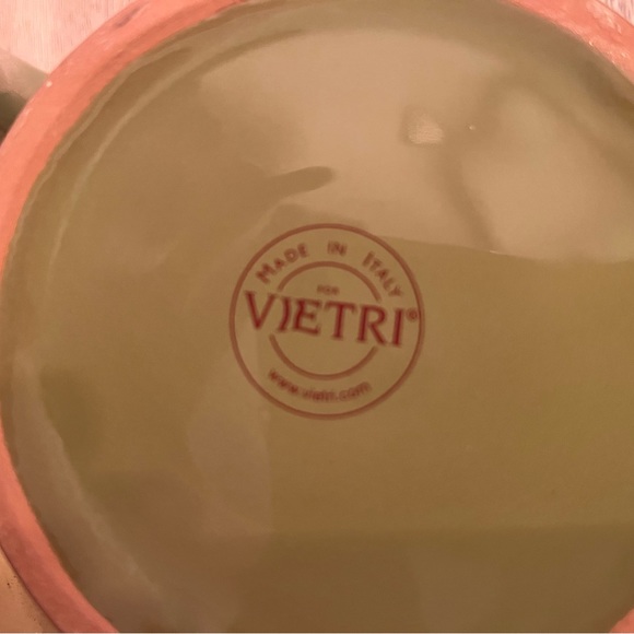 Vietri Italy Cucina Fresca cream and sugar set. - Picture 5 of 5